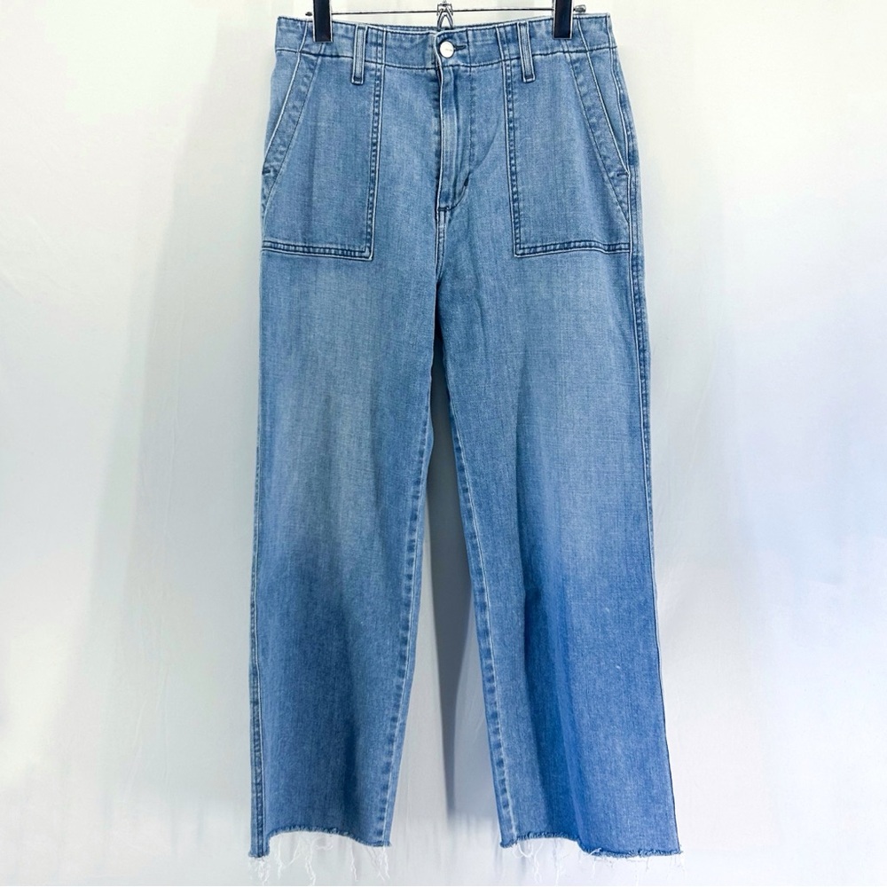 Joe's Jeans Light Blue Wide Leg Flare Jeans